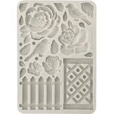 Siliconen gietvorm "House of Roses" - Fence