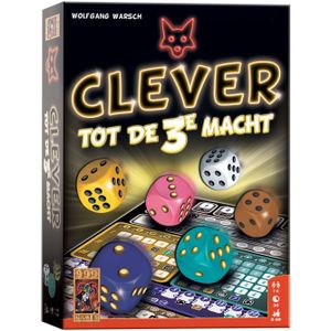 999 Games Clever tot de 3e Macht - Dobbel en vul je dobbelstenen slim in - Geschikt voor 1-4 spelers vanaf 8 jaar