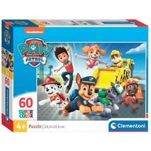 Clementoni Legpuzzel Super Color PAW Patrol, 60st.