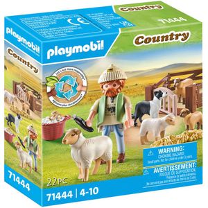 PLAYMOBIL Country Jonge Herder met Schapen - 71444