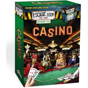 Identity Games Escape Room Uitbreiding Casino - Spannend Casino Thema Spel voor 3-5 spelers, vanaf 16 jaar, 60 minuten speelduur