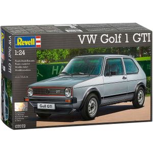 1:24 Revell 07072 Volkswagen VW Golf 1 GTI Plastic Modelbouwpakket