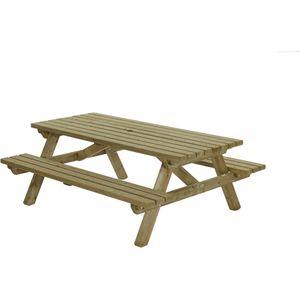 Houten Picknicktafel 200x160cm