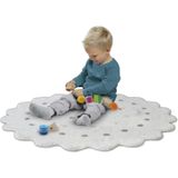 SES - Tiny Talents - Sensory Kralen Rijgen - Montessori - Meerdere Soorten Grove Kralen