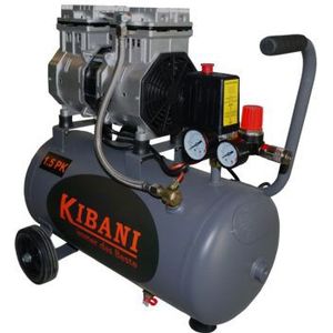 Kibani stille compressor 24 Liter - SET
