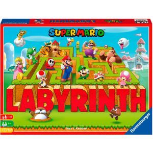 Ravensburger Super Mario Labyrinth - Slim schuifspel voor 2-4 spelers vanaf 7 jaar