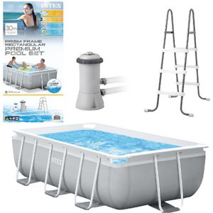 Intex Prism Frame™ Rectangular Premium Pool Set - Opzetzwembad - 300 x 175 x 80 cm