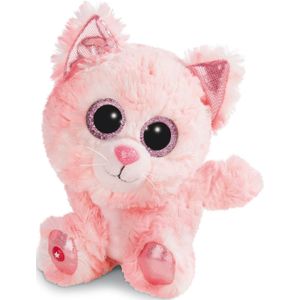 Nici Knuffelkat Glubschis Dreamy Junior 15 Cm Pluche Roze