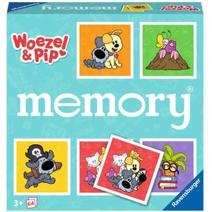 Ravensburger Woezel & Pip Memory - Geschikt vanaf 3 jaar - 64 kaarten - Concentratie en uithoudingsvermogen