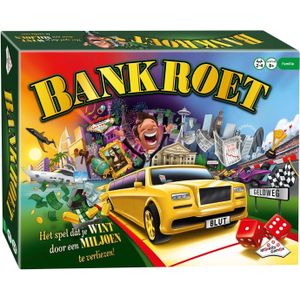 Bankroet Bordspel - Speel het spel van Oom Dagobert en verlies een miljoen euro! Voor 2-4 spelers, vanaf 8 jaar.