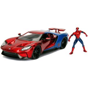 Jada Toys - Marvel Spiderman 2017 Ford GT 1:24