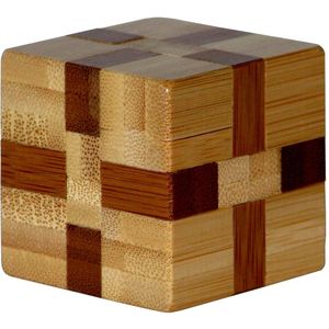 3D Bamboo Breinpuzzel Cube ***