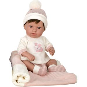 Arias Baby Pop Salma Rose Met Muts 42Cm