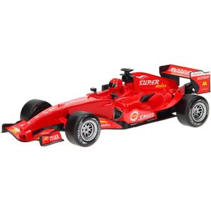 F1 Raceauto met Licht en Geluid - Rood