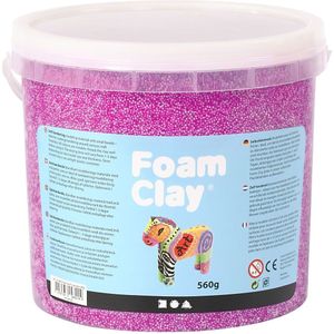 Foam Clay - Neon Paars, 560gr.