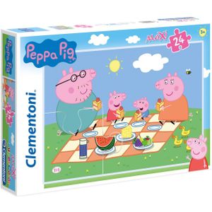 Clementoni Maxi Puzzel Peppa Pig, 24st.