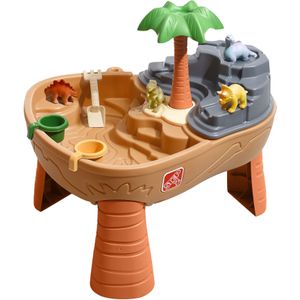 Step2 Zand & Watertafel Dino Dig - Waterspeelgoed voor de Tuin - Inclusief 7 Accessoires