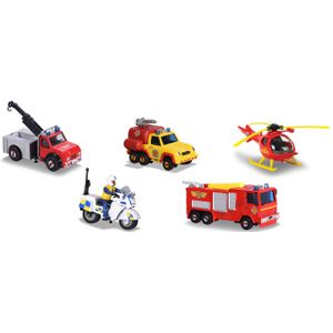 Brandweerman Sam Pack 5 Pack - Speelgoedvoertuig