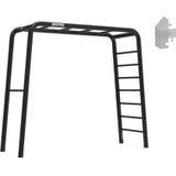 BERG PlayBase Medium TL Frame 3-in-1 Speeltoestel - Multifunctioneel Speeltoestel - Rekstok en Ladder - Zwart