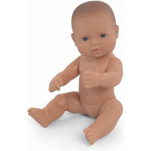 Miniland Babypop Europees Meisje 32 Cm Blank