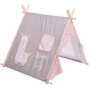 Speeltent - Tipi Tipi Wigwam - Speeltent - BLAUW - 101x106x106cm - Indianentent