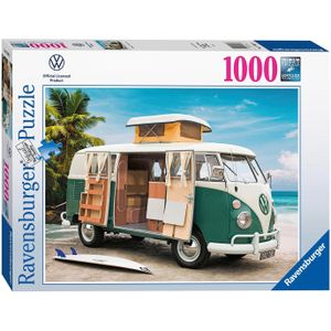 Volkswagen T1 Camper Van Puzzel (1000 Stukjes)