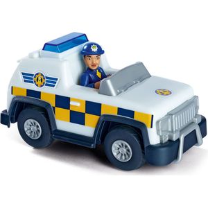 Brandweerman Sam Politie 4x4 Jeep met Speelfiguur
