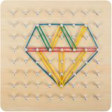 Small Foot - Wooden Geoboard