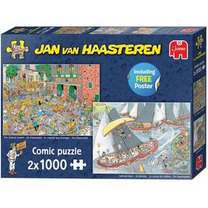 Jan van Haasteren Legpuzzel - Hollandse Tradities, 2x1000st.