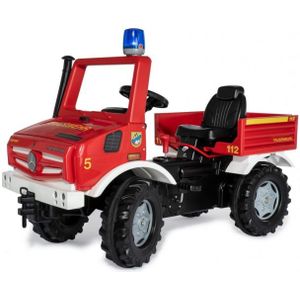 Rolly Toys 038220 RollyUnimog Fire Brandweer Trapauto