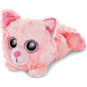 Nici Glubschis Pluchen Knuffel Liggende Kat Dreamie, 15cm