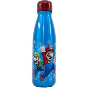 Aluminium Super Mario drinkfles / drinkbeker - 600 ml