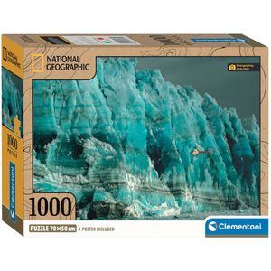 Clementoni Legpuzzel National Geographics - Gletsjer, 1000st.