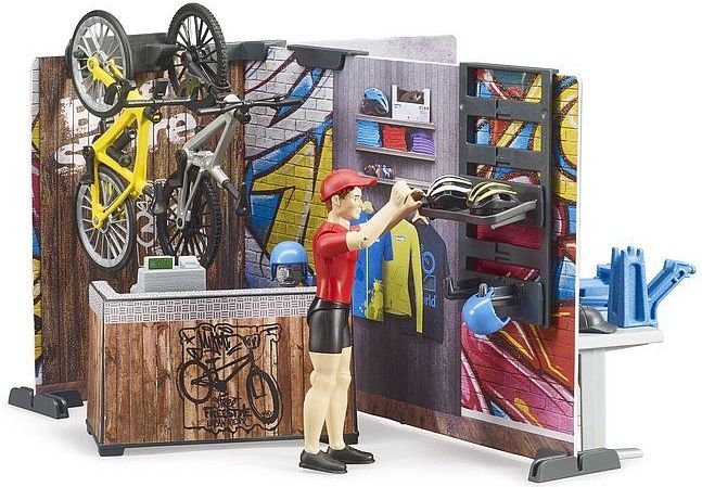 Bruder Bworld Fietsenwinkel Met Werkplaats