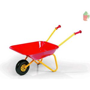 Rolly Toys Metalen Kruiwagen Rood