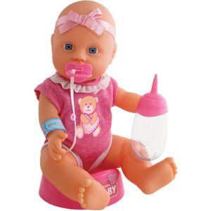 Simba - New Born Baby - Cute Doll - 30cm - Drink en plasfunctie - Babypop