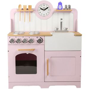 Tidlo Houten speelgoed kinder speelkeuken Country roze