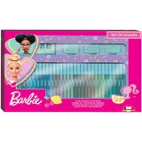 Barbie Kleurset met Stempels, 41dlg.