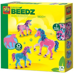 SES Green Beedz - Strijkkralenset Unicorn
