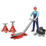 Bruder Garage Werker Met Accessoires