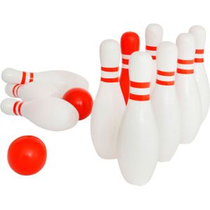 BS Toys Bowlen - Rood & Wit