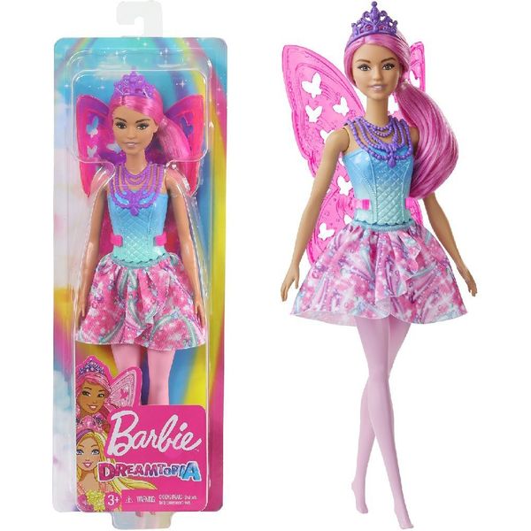 Barbie dreamtopia fee met vliegende vleugels - barbiepop - speelgoed online  kopen | De laagste prijs! | beslist.nl