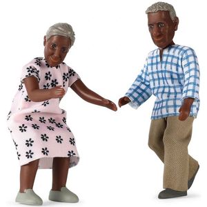 Lundby Poppenhuisfiguren opa & oma 'Billie'