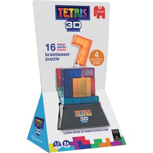 Verbazingwekkende hersenkraker Tetris 3D (16 stukjes, 4 spelniveaus)