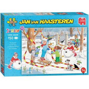 De Sneeuwpop - Kinderpuzzel (150 stukjes)