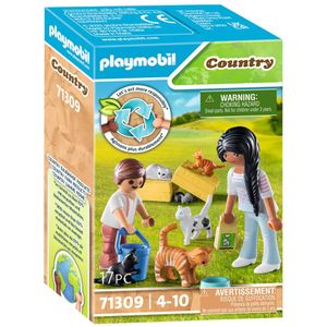 Playmobil Country Kattenfamilie 71309