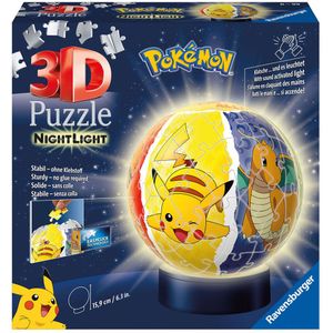 3D Puzzel Pokémon Nachtlamp (72 Stukjes)