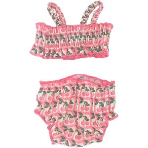 Bikini met kersen-print Gordi poppen voor 34cm pop Minikane en Paola Reina