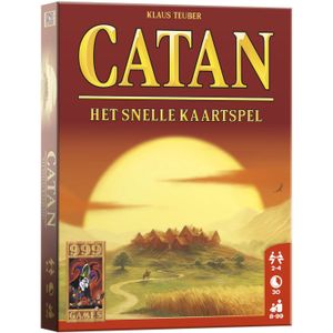 999 Games De Kolonisten van Catan: Het snelle Kaartspel - Vlot kaartspel voor 2-4 spelers, gebaseerd op het populaire bordspel Catan