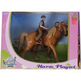 Kids Globe  Ruiter Met Paard (Jongen)